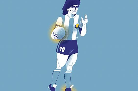 Gambar Artikel El Diego di Luar Lapangan Hijau