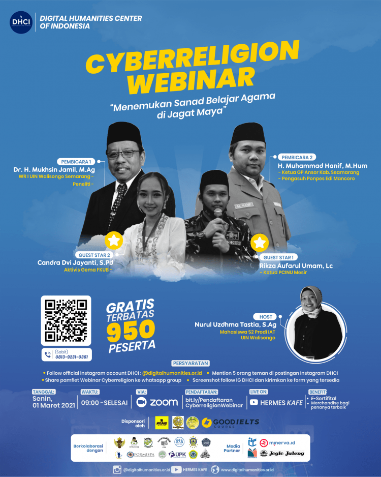 Cyber-Religion: Webinar Menemukan Sanad Belajar Agama di Jagat Maya